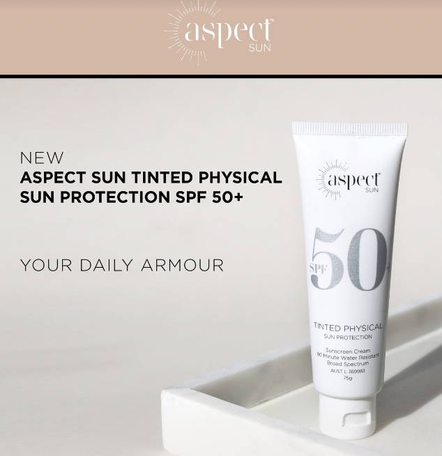 Your Daily Amour -  Aspect Sun Tinted Physical Sun Protection 50+