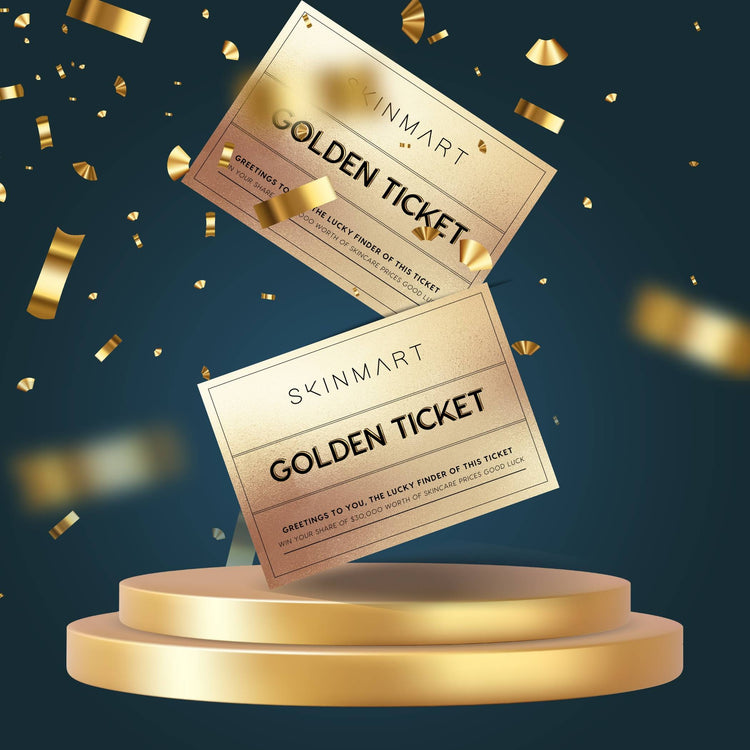WIN $30,000 Worth of Skincare Prizes with Your Golden Ticket
