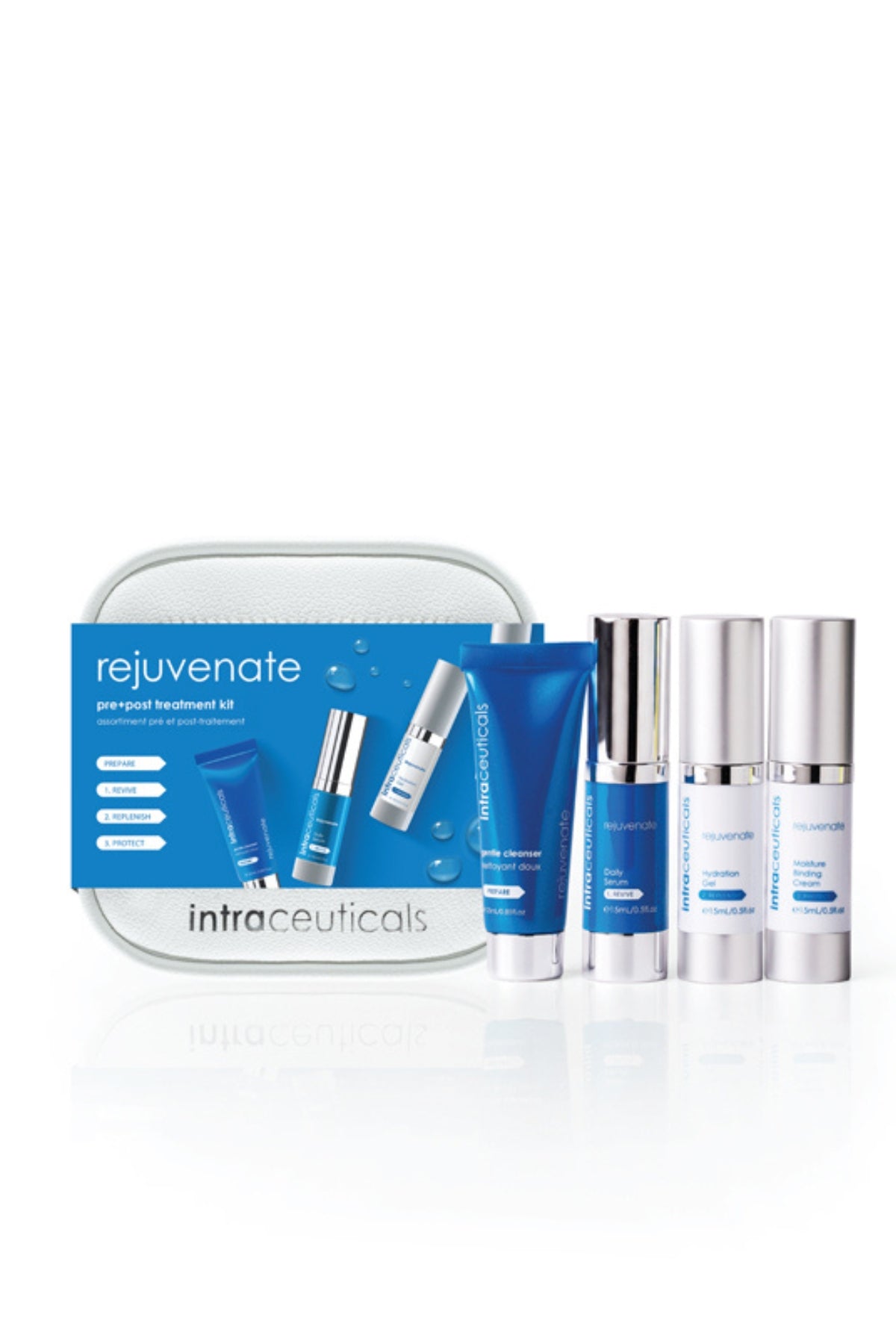 Intraceuticals Rejuvenate Pre + Post Treatment 3-step Hyaluronic Layering Kit