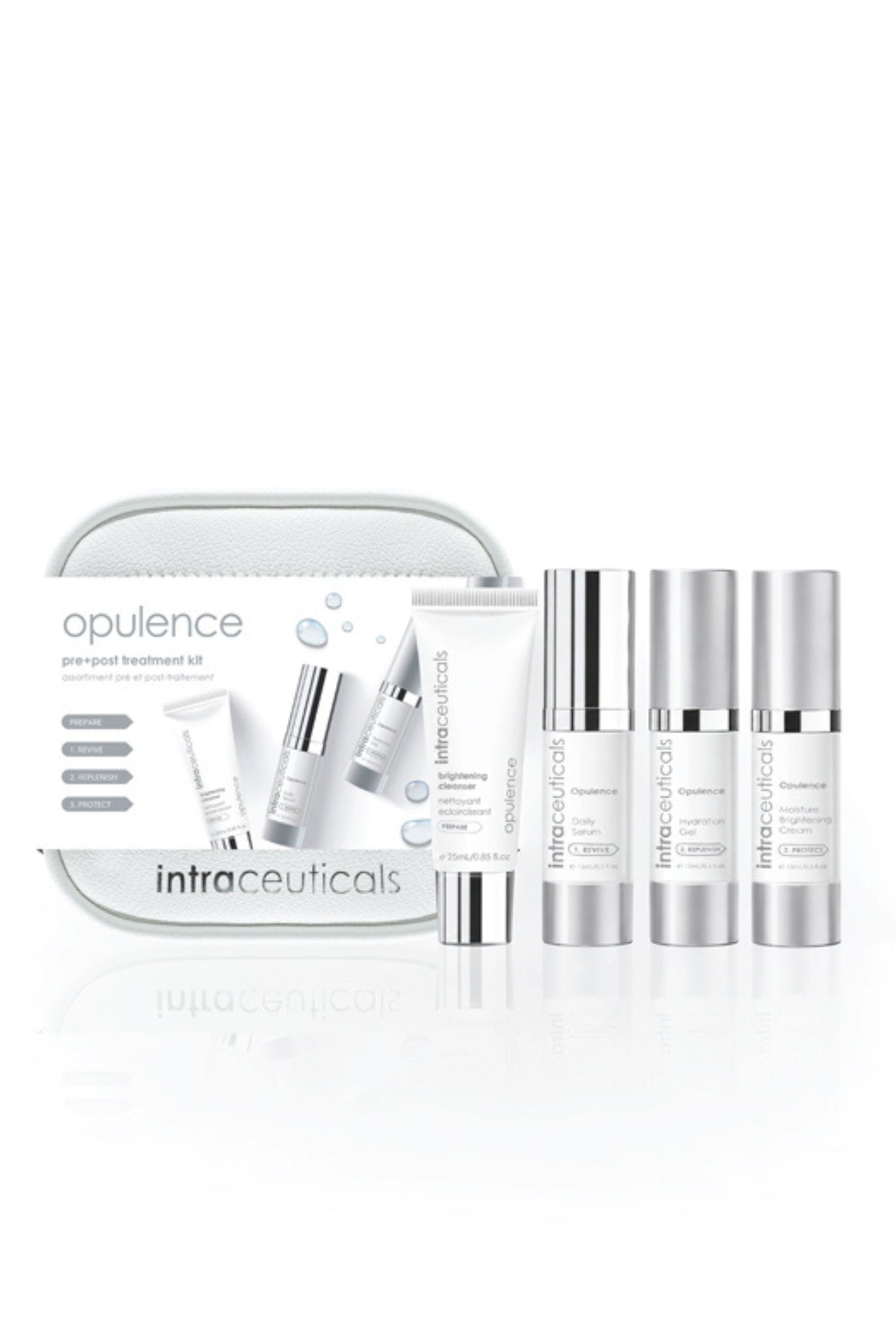 Intraceuticals Opulence Pre + Post Treatment 3-step Hyaluronic Layering Kit