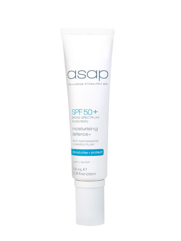 ASAP SPF50+ Moisturising Defence+
