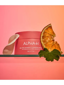 Alpha-H Melting Moment Cleansing Balm with Geranium Leaf Rose and Orange Oil Limited Edition