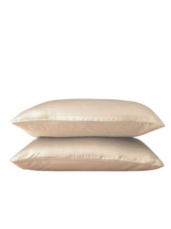 Beautysilks Silk Pillowcase Twin Pack Champagne