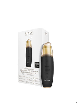 GESKE MicroCurrent Skin Scrubber & Blackhead Remover 9 in 1