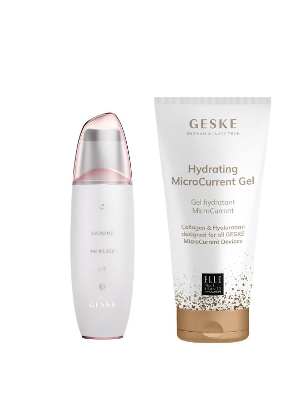 GESKE MicroCurrent Skin Scrubber & Blackhead Remover 9 in 1