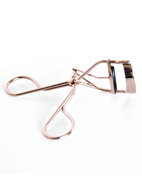 Cangro Rose Gold Eyelash Curler + Dual Ended Eyebrow Brush