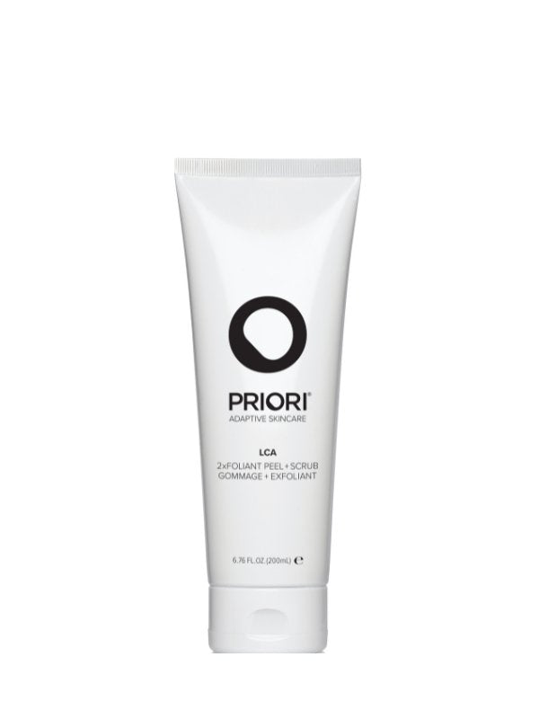 PRIORI LCA 2xFoliant Peel + Scrub