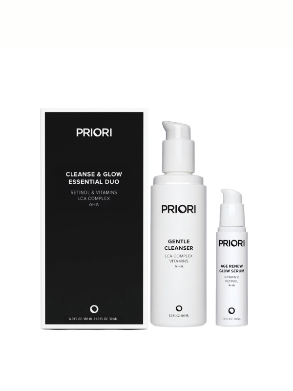 Priori Cleanse & Glow Essential Duo