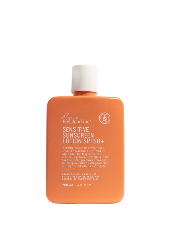 We Are Feel Good Inc. Sensitive Sunscreen Lotion SPF50+