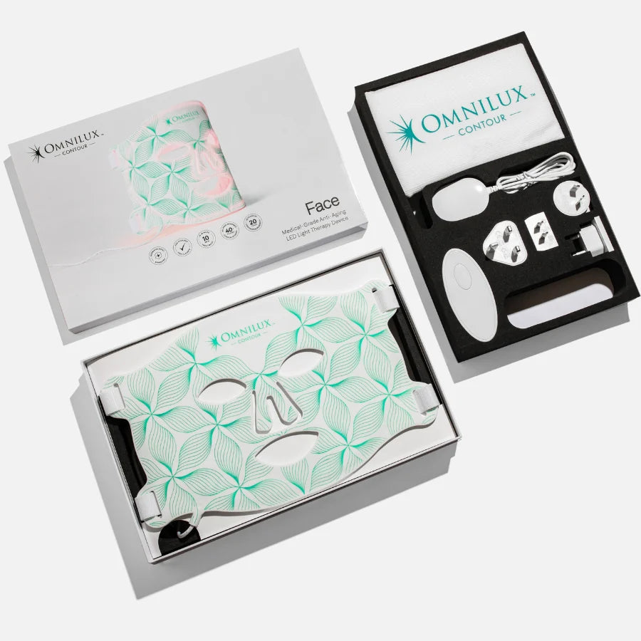 Omnilux Contour Face - Whats included in the box