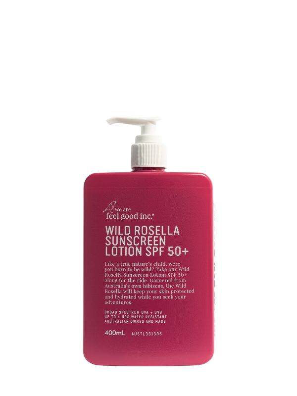 We Are Feel Good Inc. Wild Rosella Sunscreen Lotion SPF50+