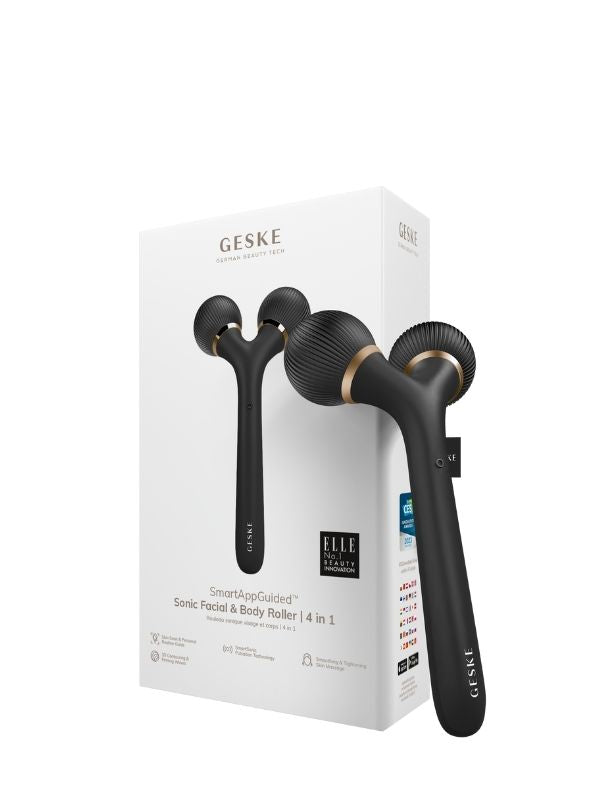 GESKE Sonic Facial & Body Roller | 4 in 1