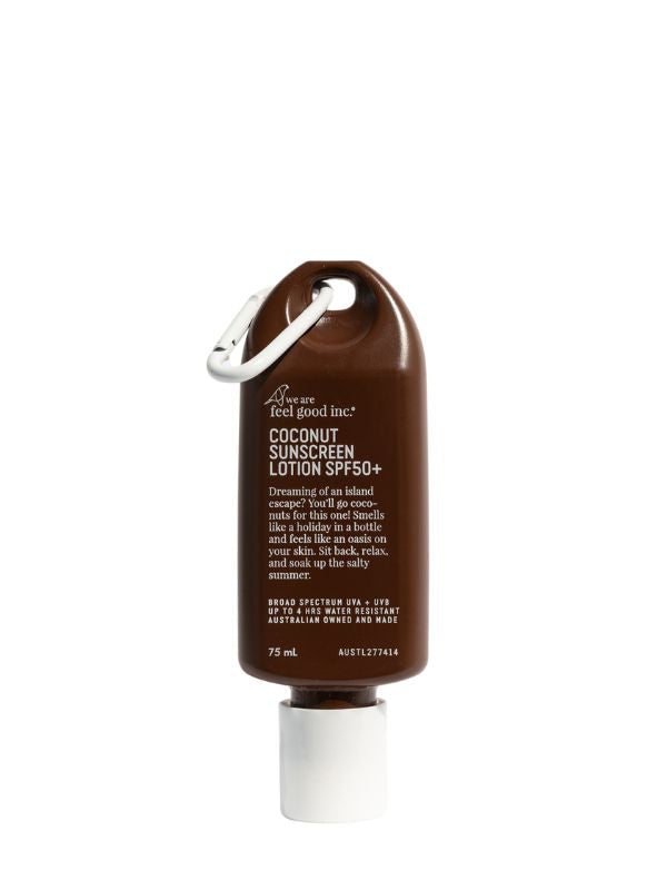 We Are Feel Good Inc. Coconut Sunscreen Lotion SPF50+
