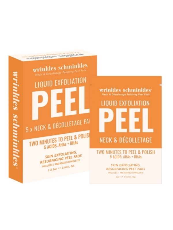 Wrinkles Schminkles Neck & Decolletage Polishing Peel Pad (Single)